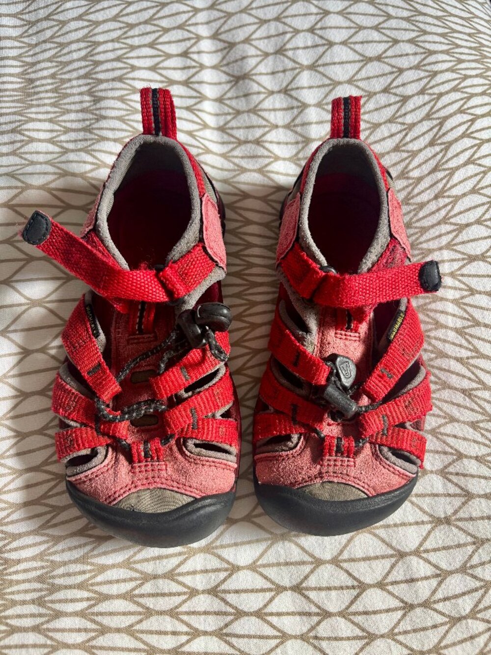 KEEK Kids Newport H2 Red Size 10